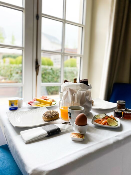 Un petit-déjeuner de roi