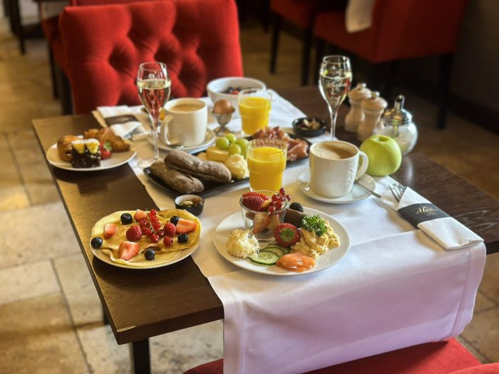 Un petit-déjeuner de roi